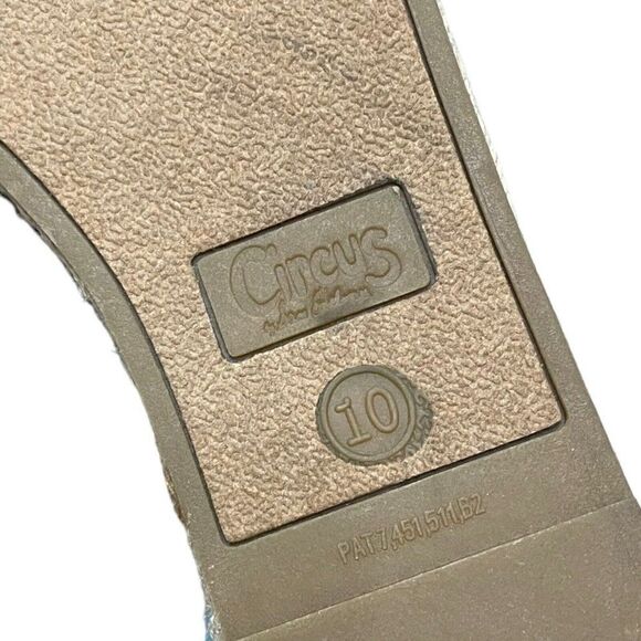 Circus Sam Edelman Lenora Espadrilles Sandals Women's 10 Multicolor Floral Boho - Picture 16 of 16